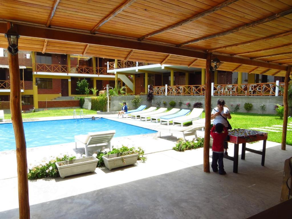 Paracas Sunset Hotel מראה חיצוני תמונה